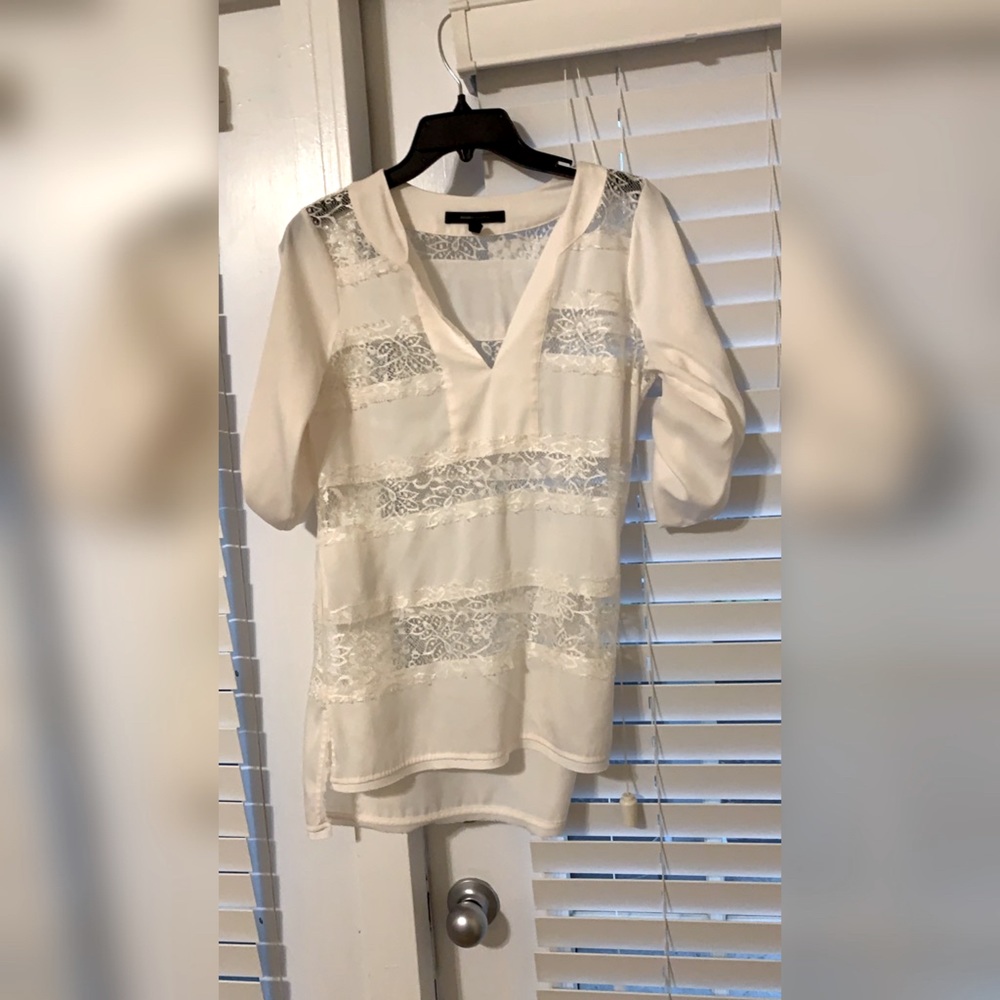White Lace Blouse